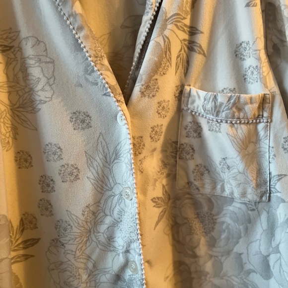 La Vie En Rose Fleecy/ Flannel Pajama Set XL - Picture 11 of 16